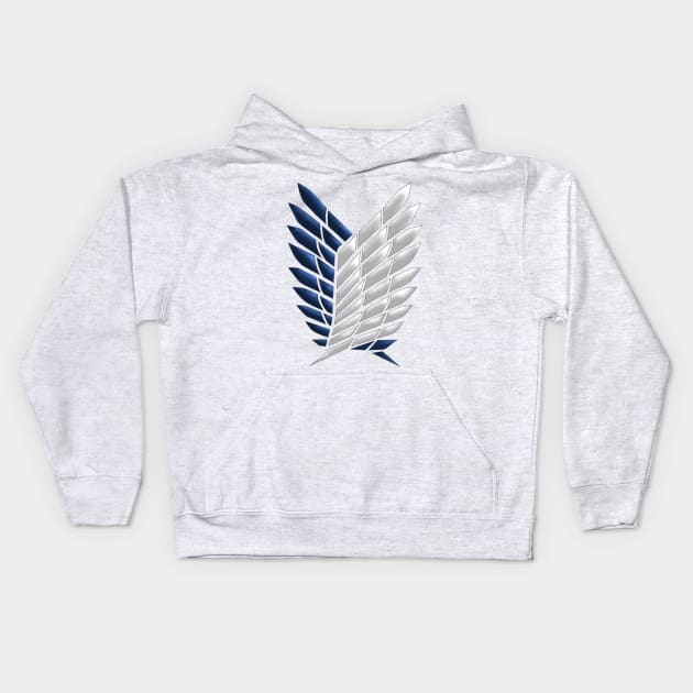 Attack on titans 3 ( wings of freedom ) Kids Hoodie by Invisibleman17